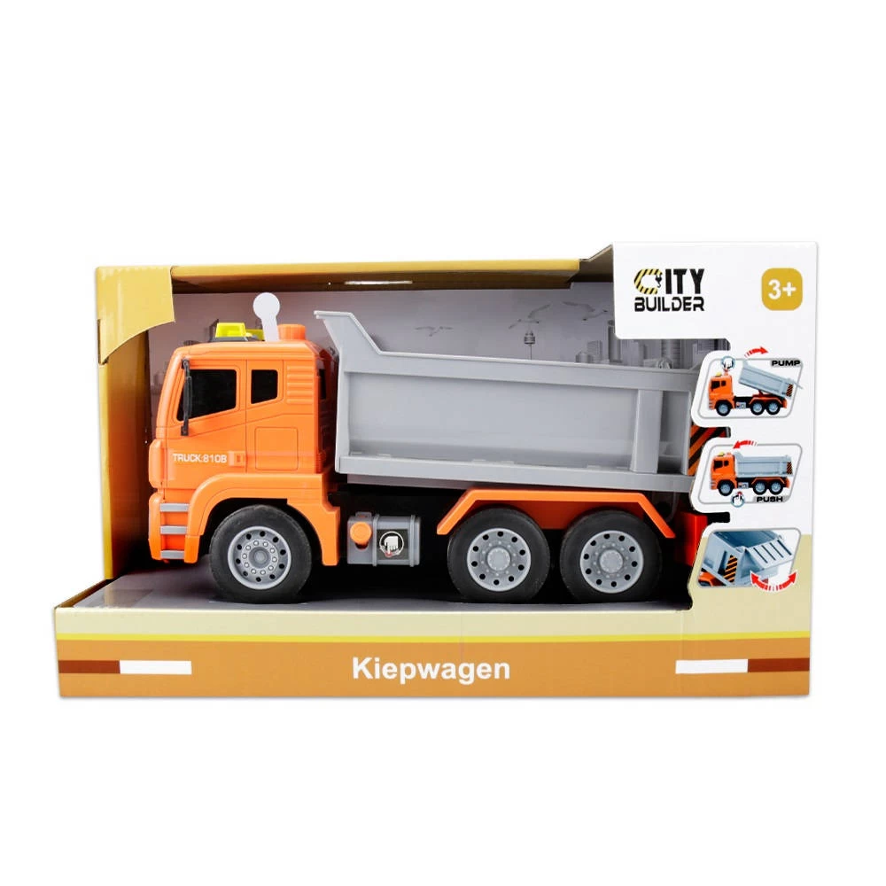 No Brand Kiepwagen Met Licht En Geluid - 1:12 4 No Brand Kiepwagen Met Licht En Geluid - 1:12 - Afbeelding 2