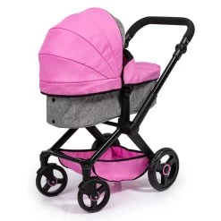 No Brand XEO Poppenwagen - Roze -Speelgoed Winkel 1992153 b33c898a