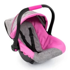 No Brand Deluxe Autostoel Met Zonnescherm - Roze