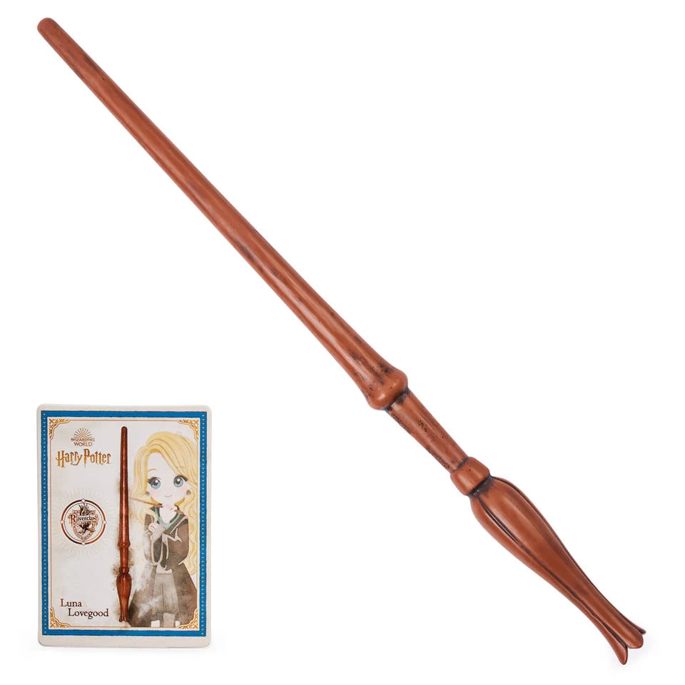 SPIN MASTER Wizarding World Harry Potter Toverstaf Met Spreukkaart Loena Leeflang - 30 Cm 3 SPIN MASTER Wizarding World Harry Potter Toverstaf Met Spreukkaart Loena Leeflang - 30 Cm