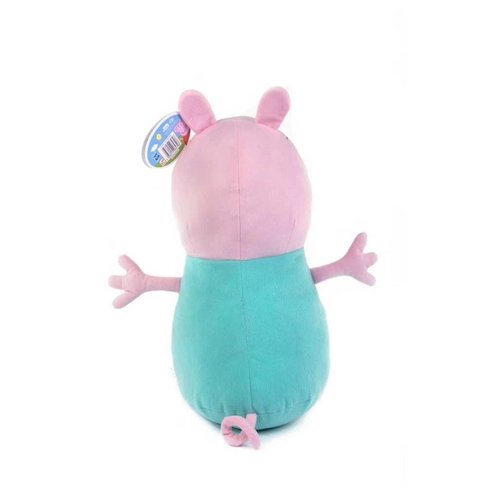 No Brand Peppa Pig Papa Pig Knuffel - 50 Cm 5 No Brand Peppa Pig Papa Pig Knuffel - 50 Cm - Afbeelding 3