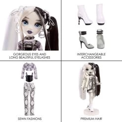 Rainbow High Shadow High Pop Heather Grayson -Speelgoed Winkel 1992733 a604619a