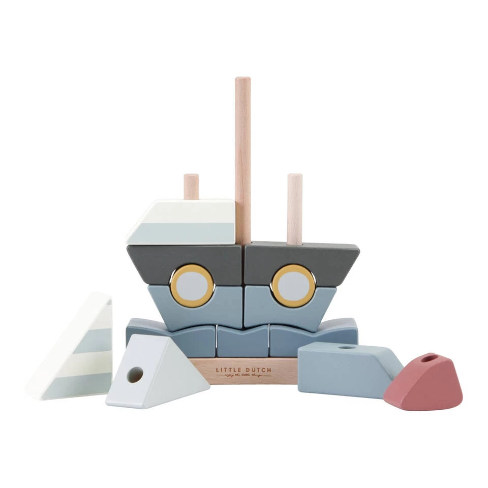 Little Dutch Sailors Bay Stapelbare Zeilboot 3 Little Dutch Sailors Bay Stapelbare Zeilboot