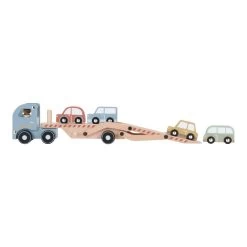 Little Dutch Houten Truck Met Oplegger + 4 Auto's -Speelgoed Winkel 1992897 f1937ff8