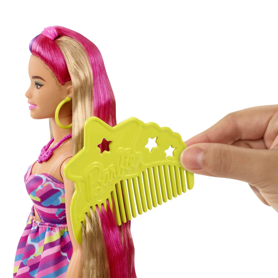 Barbie Totally Hair Pop Bloemetjes 5 Barbie Totally Hair Pop Bloemetjes - Afbeelding 3