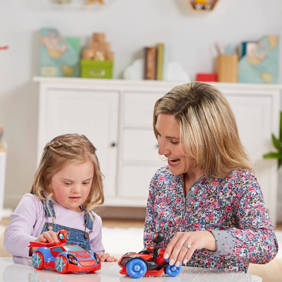 Hasbro Spidey And His Amazing Friends Glow Tech Voertuig 7 Hasbro Spidey And His Amazing Friends Glow Tech Voertuig - Afbeelding 5