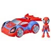 Hasbro Spidey And His Amazing Friends Glow Tech Voertuig -Speelgoed Winkel 1993886 f8551e11