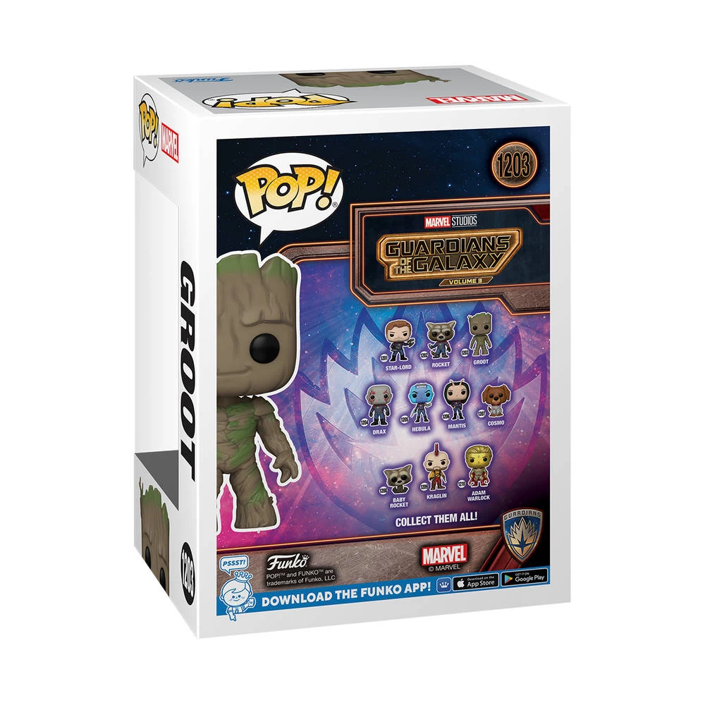 Funko Pop! Figuur Marvel Guardians Of The Galaxy Volume 3 Groot 5 Funko Pop! Figuur Marvel Guardians Of The Galaxy Volume 3 Groot - Afbeelding 3