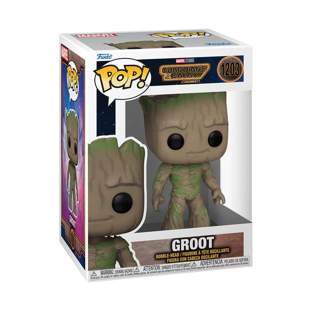Funko Pop! Figuur Marvel Guardians Of The Galaxy Volume 3 Groot 3 Funko Pop! Figuur Marvel Guardians Of The Galaxy Volume 3 Groot