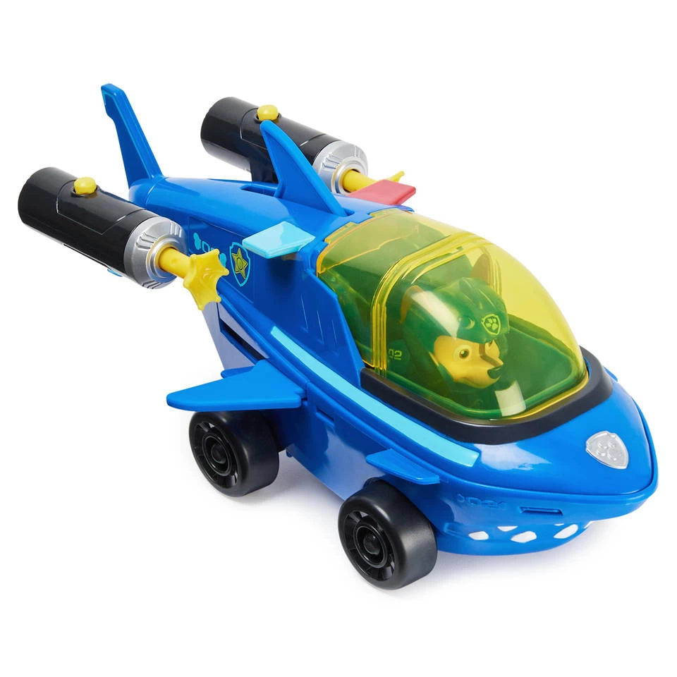 SPIN MASTER PAW Patrol Aqua Pups Transformerend Shark Voertuig Deluxe Met Chase 7 SPIN MASTER PAW Patrol Aqua Pups Transformerend Shark Voertuig Deluxe Met Chase - Afbeelding 5