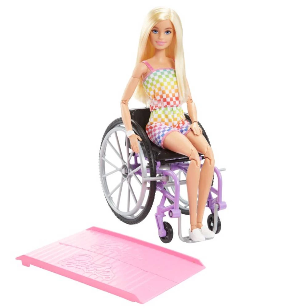 Barbie Pop Met Rolstoel 4 Barbie Pop Met Rolstoel - Afbeelding 2