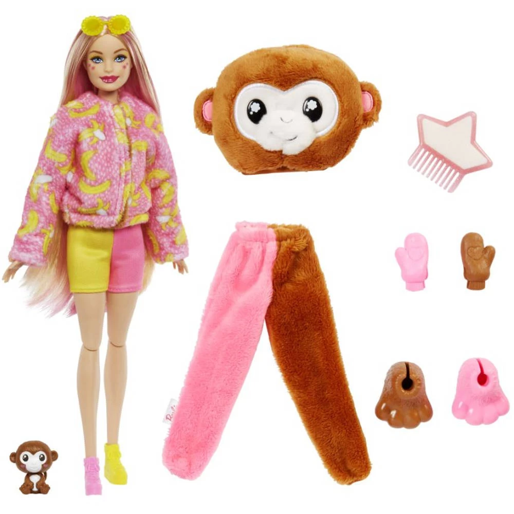 Barbie Cutie Reveal Jungle Pop 4 Barbie Cutie Reveal Jungle Pop - Afbeelding 2