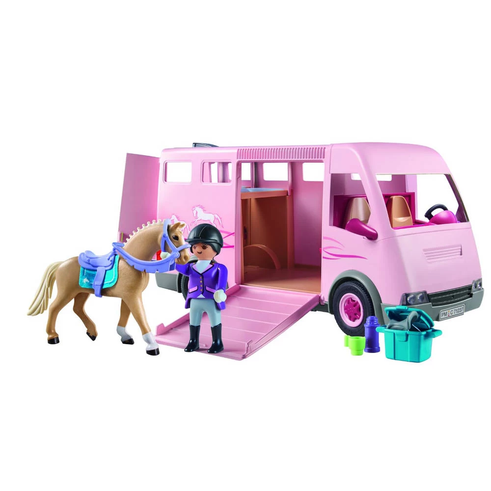 PLAYMOBIL Country Paardentransportwagen 71237 5 PLAYMOBIL Country Paardentransportwagen 71237 - Afbeelding 3