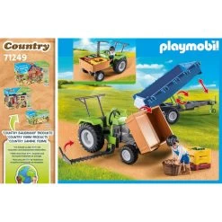 PLAYMOBIL Country Trekker Met Aanhanger 71249 11 PLAYMOBIL Country Trekker Met Aanhanger 71249 -Speelgoed Winkel 1995226 29620a10