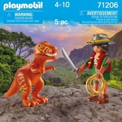 PLAYMOBIL DuoPack Avonturier Met T-Rex 71206 13 PLAYMOBIL DuoPack Avonturier Met T-Rex 71206 -Speelgoed Winkel 1995232 24c3acb6