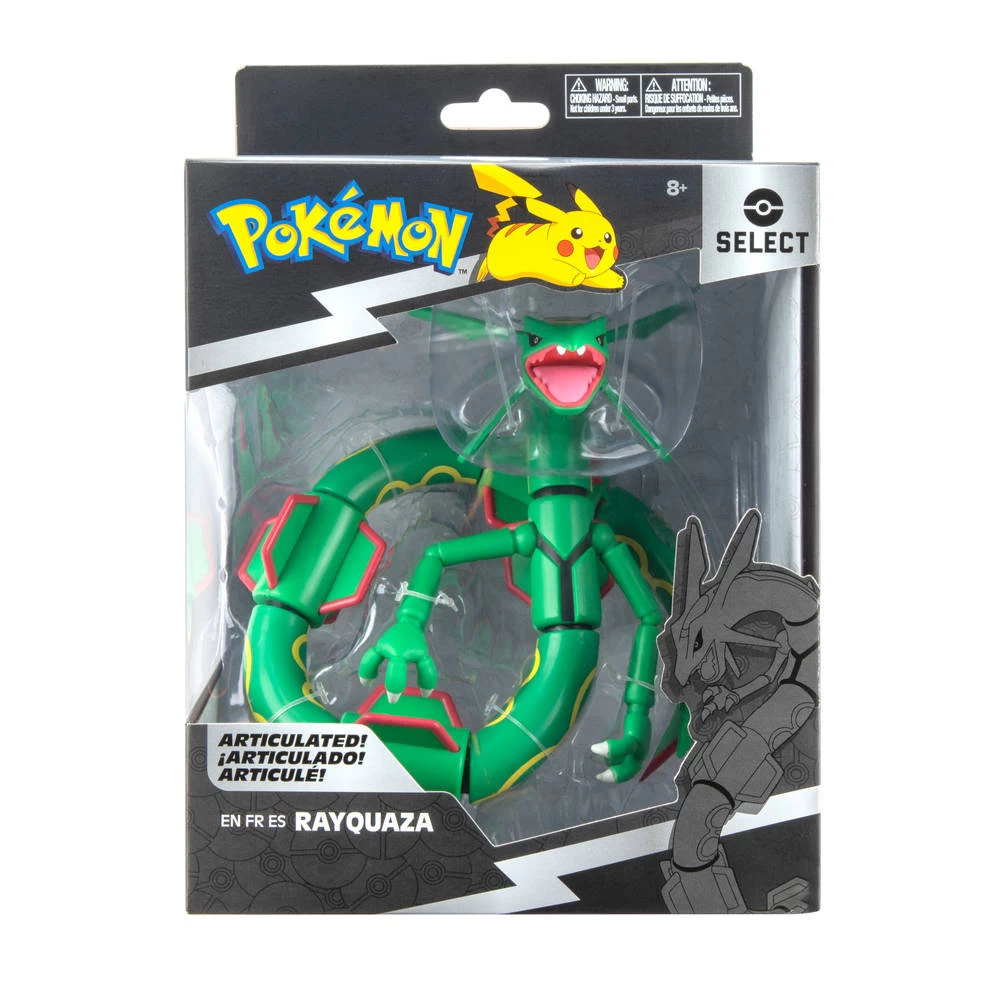No Brand Pokémon Beweegbaar Figuur Rayquaza - 15 Cm 3 No Brand Pokémon Beweegbaar Figuur Rayquaza - 15 Cm