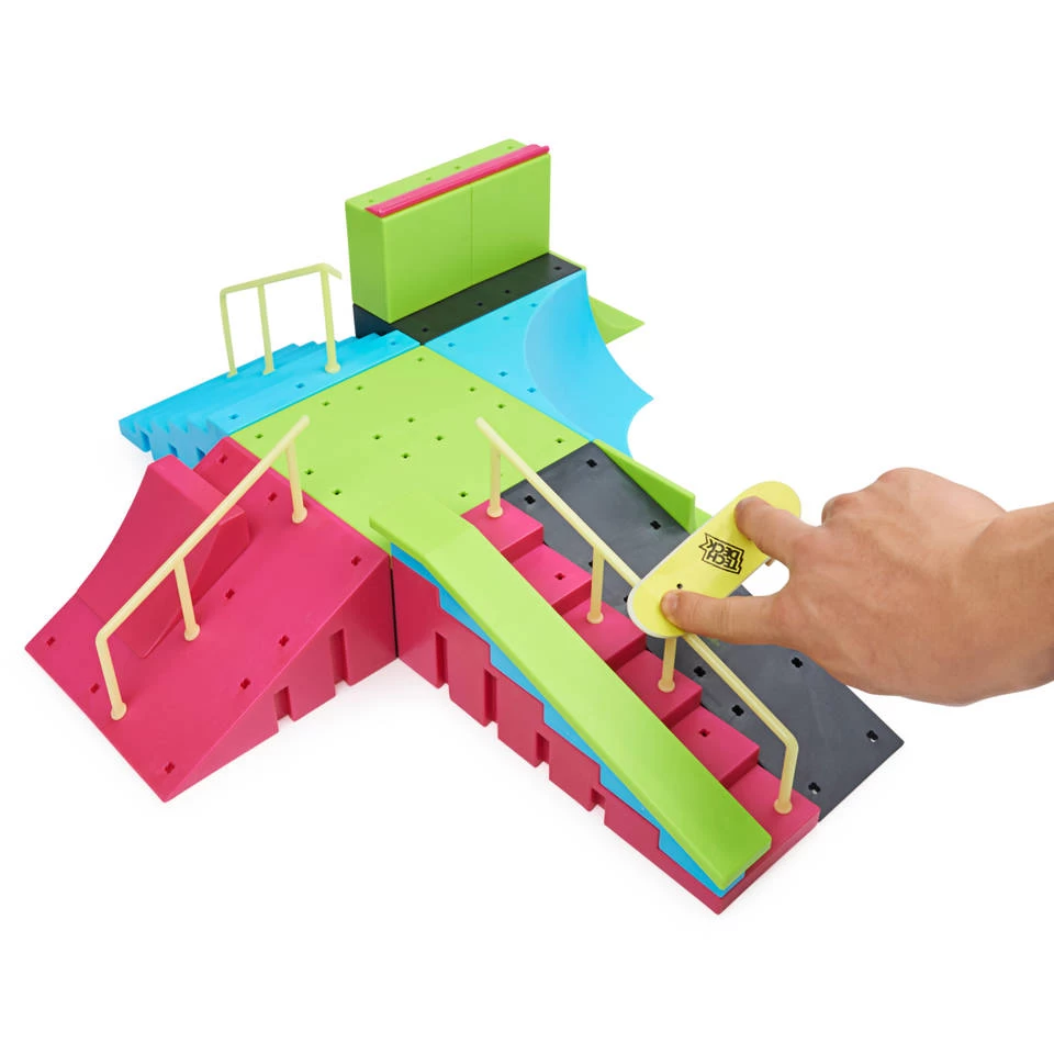 No Brand Tech Deck X-Connect Creator Neon Mega Park 8 No Brand Tech Deck X-Connect Creator Neon Mega Park - Afbeelding 6