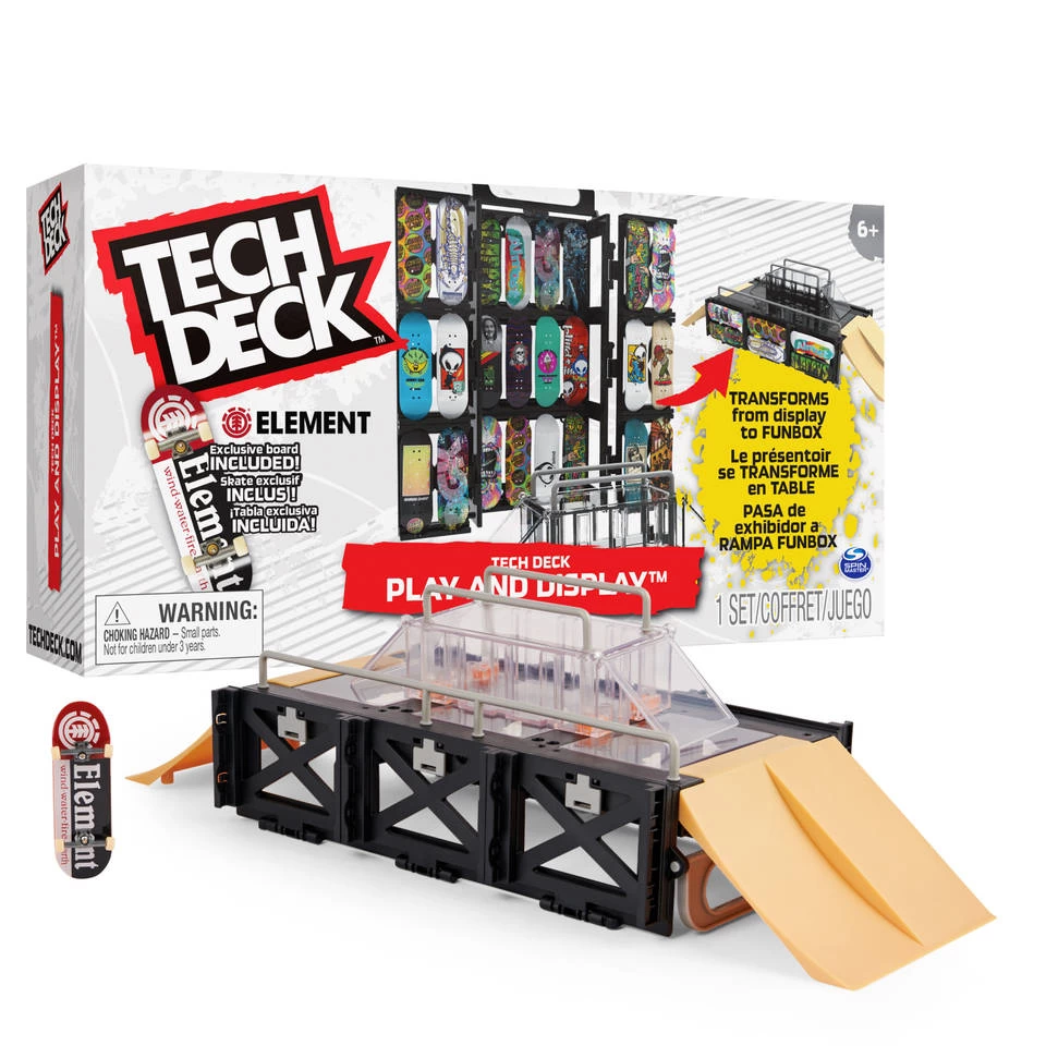 No Brand Tech Deck Play And Display Transformerende Skatepark Schansset 3 No Brand Tech Deck Play And Display Transformerende Skatepark Schansset