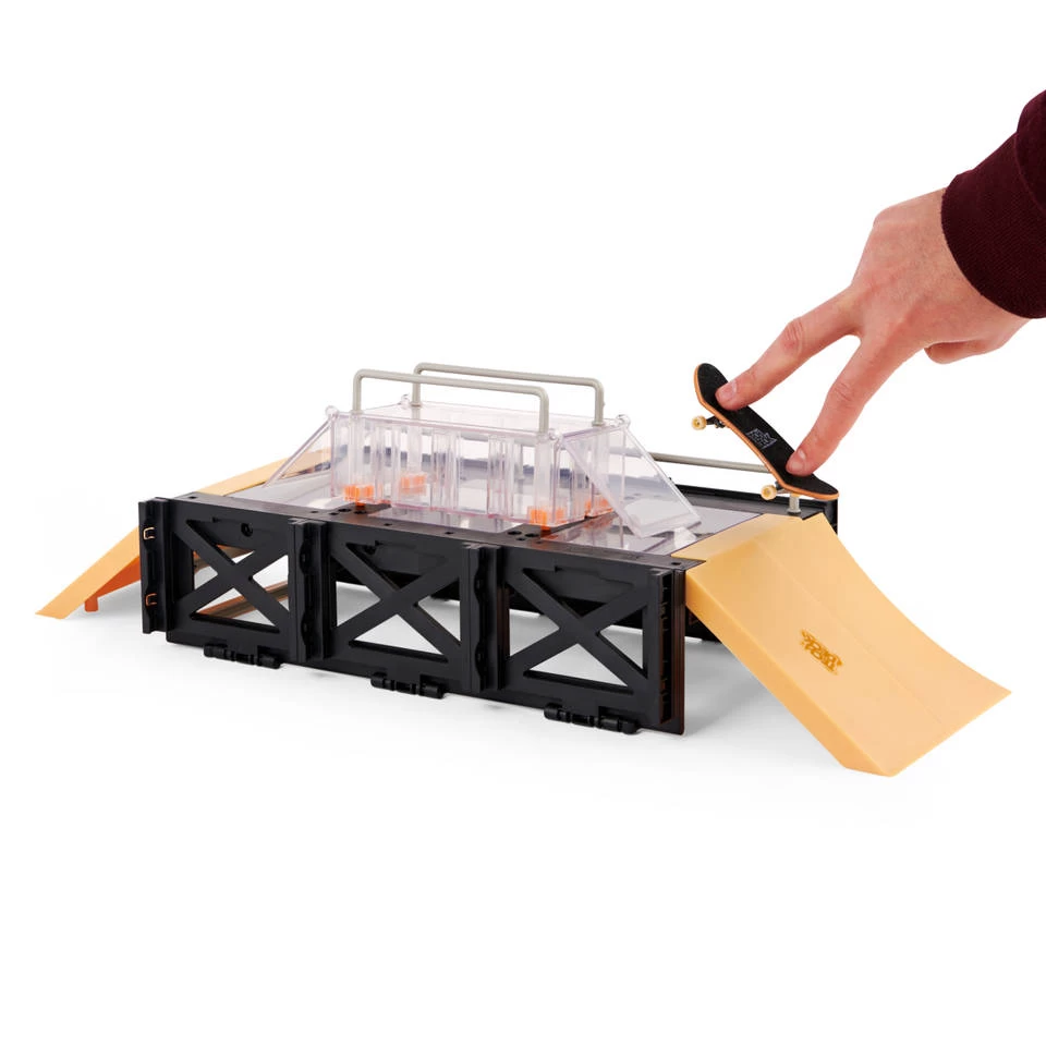 No Brand Tech Deck Play And Display Transformerende Skatepark Schansset 5 No Brand Tech Deck Play And Display Transformerende Skatepark Schansset - Afbeelding 3