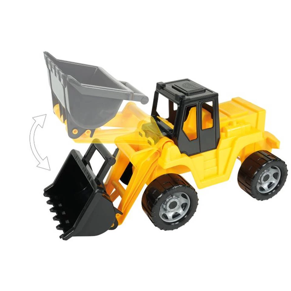 Lena Giga Trucks Shovel Pro - Zwart/geel 4 Lena Giga Trucks Shovel Pro - Zwart/geel - Afbeelding 2