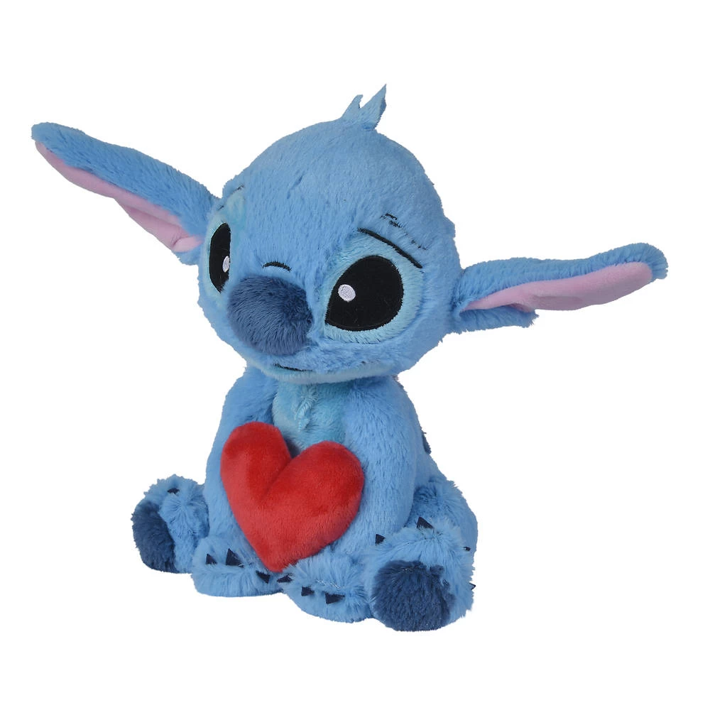 SIMBA Disney Stitch Knuffel Met Hart - 25 Cm 4 SIMBA Disney Stitch Knuffel Met Hart - 25 Cm - Afbeelding 2