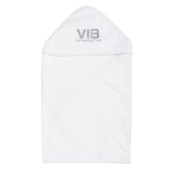 No Brand VIB Badcape Very Important Baby - Wit/zilver -Speelgoed Winkel 1997048 6438bad9