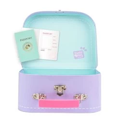 No Brand Studio Pets Koffertje Voor 16 Cm Knuffels - Lila -Speelgoed Winkel 1997220 d9ec630e