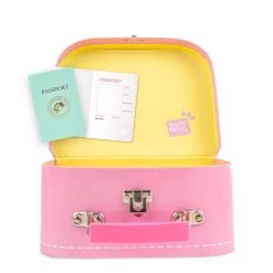 No Brand Studio Pets Koffertje Voor 16 Cm Knuffels - Roze -Speelgoed Winkel 1997222 86ba6fbb