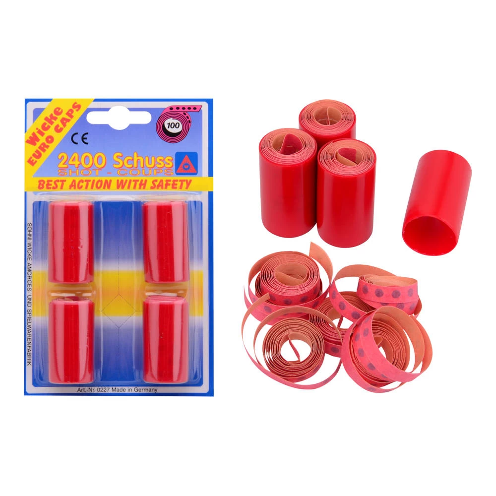 No Brand Klappertjes Voor Klappertjespistool - 4 X 100 Stuks 3 No Brand Klappertjes Voor Klappertjespistool - 4 X 100 Stuks